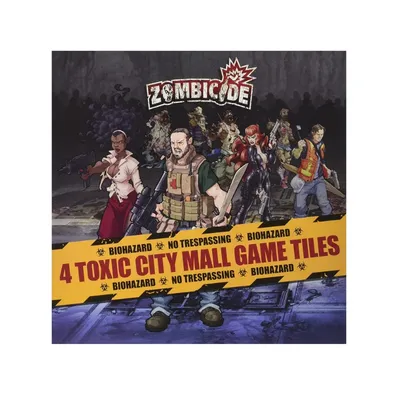 Obrázok produktu pre Asmodee Zombicide - 4 Toxic City Mall Game Tiles, Stolová hra, Vojna, 14 rok / roky, Cestovná edícia, Rodinná hra