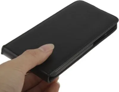 Produktbild von Schutzhülle Flip Tasche für HTC One M7 Schwarz