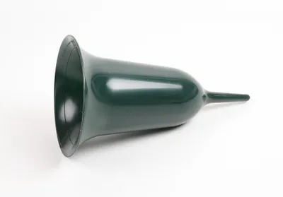Produktbild von 2x Grabvase Kunststoff grün Erdspieß Grabschmuck Trauer H30cm