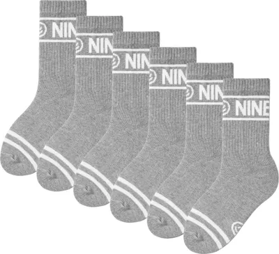 Produktbild von NINETIES 6 Paare Kinder Socken Sportsocken Tennissocken 30-35, Melange