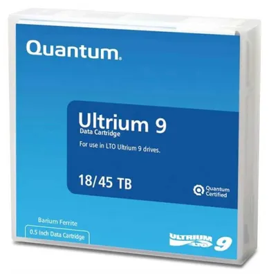 Image de Cartouche de données Quantum, LTO Ultrium 9 (LTO-9), pré-étiquetée (MR-L9MQN-BC)