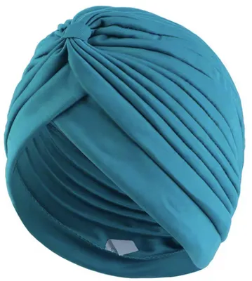 Immagine prodotto di Turban - Foulard per capelli da donna - Foulard - Cuffia per capelli - Foulard - Fascia per capelli - Ciano - Cappello da donna - Cappello - Cappello per chemioterapia