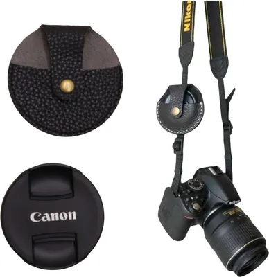 Zdjęcie produktu dla INF Pokrowiec ochronny na obiektyw do aparatu Canon Czarny L