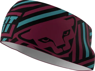 Produktbild von Graphic Performance Headband (Stirnband) - DynaFit, Größe:UNI58, Farbe:6561-burgundy/3010 RAZZLE DAZZLE