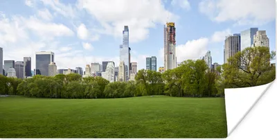Produktbild von MuchoWow® Poster New York - Skyline - Central Park 160x80 cm - Foto Poster