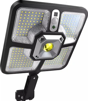 Obrázek produktu pro Izoxis 22736 Pouliční osvětlení solární 220 LED COB, IP65, 8 W, černé