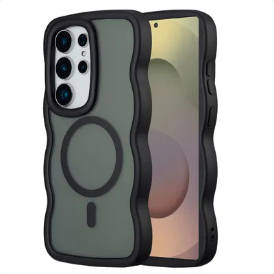 Immagine prodotto di Selencia Wavy Backcover con MagSafe Samsung Galaxy S25 Ultra - Nero