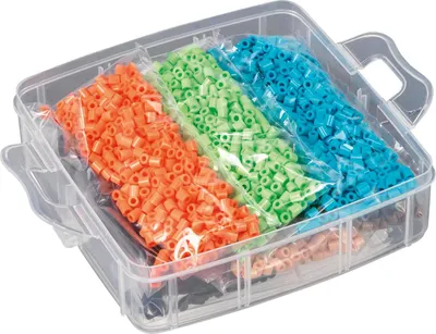 Obrázok produktu pre Hama Beads 6701, Detská remeselná súprava, 5 rok / roky, PVC, Viacfarebný, 6003 kusov