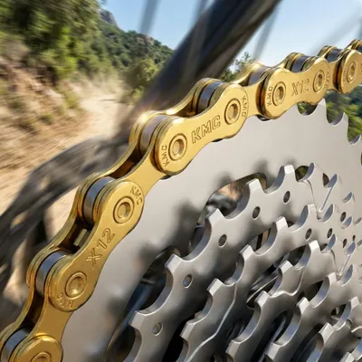 Obrázek produktu pro Kmc – řetěz x12 Ti-N Gold 126l