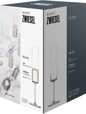 Obrázek produktu pro Sklenice na šampaňské Schott Zwiesel MODO 163 ml sada 4 kusů