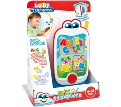 Immagine prodotto di Smartphone Clementoni, 0,75 anni/anni, Suoni, Plastica, Multicolore