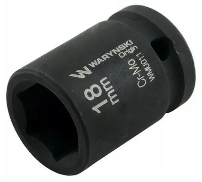 Productafbeelding van Waryński WMU011: Zeskantige slagmoersleutel, 1/2 inch, 18 mm
