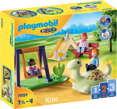 Produktbild von PLAYMOBIL 1.2.3. 71157 Spielplatz
