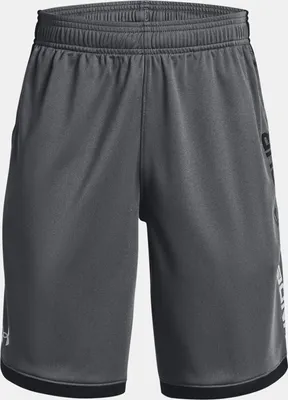 Zdjęcie produktu dla UNDER ARMOUR Stunt 3.0 Shorts Jungen 012 - pitch gray/black/mod gray XL (160-170 cm)