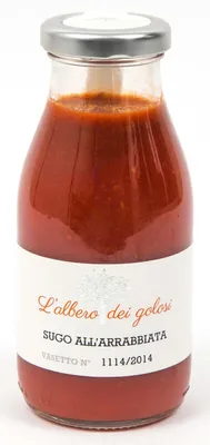 Immagine prodotto di Tomatensauce Arrabbiata 250 ml . - L'albero dei golosi