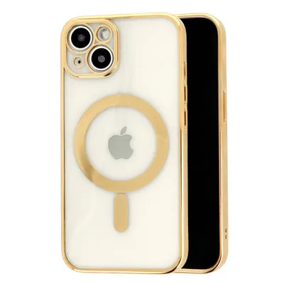 Obrázek produktu pro Pouzdro MagSafe s ochranou fotoaparátu kompatibilní s iPhone 15 Pro Max Gold