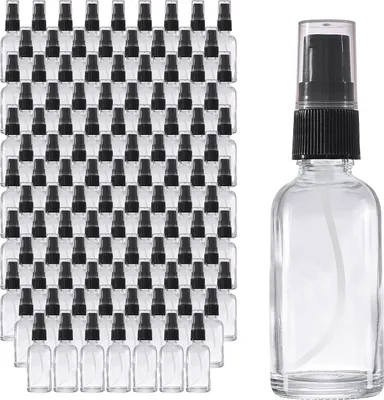 Image de 143 x 30ml flacon distributeur à pompe, flacon lotion, verre clair