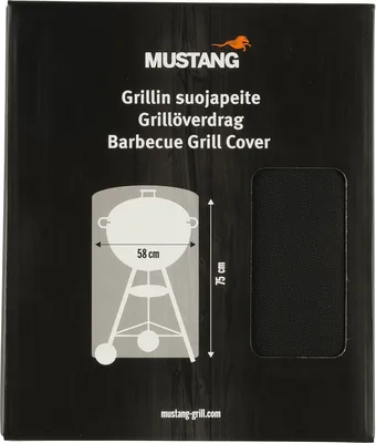 Image de Mustang suojapeite hiiligrillille, 58 cm