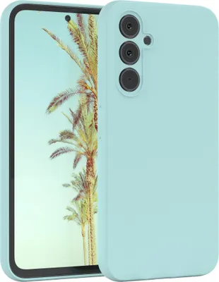 Produktbild von EAZY CASE Silikonhülle für Samsung Galaxy A54 Silikon Backcover Schutz in Grün