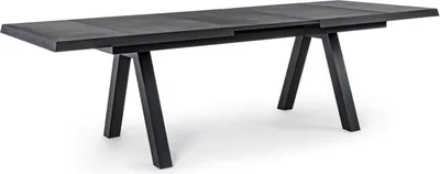 Produktbild von Ausziehtisch Gartentisch Krion 205/265x103x78 Aluminium Keramik Anthrazit