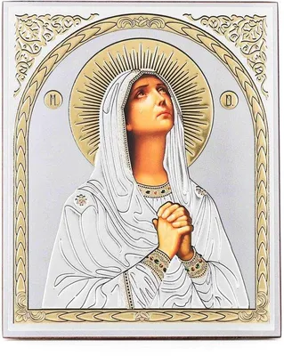 Immagine prodotto di Icona in legno - Madonna - 15x18 cm - Arte cristiana ortodossa