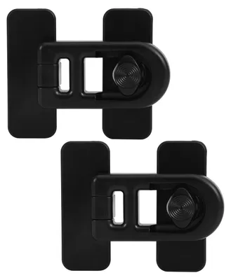 Imagen del producto de Cerraduras de seguridad para refrigeradores, 2 unidades, color , autoadhesivas, para puertas y cajones