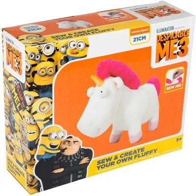 Produktbild von Grafix Kreativ-Bastelset Minion Einhorn Plüschtier zum Selbermachen