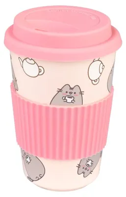 Obrázek produktu pro Pusheen Keramikbecher mit Deckel 400 ml