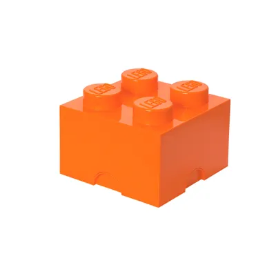 Produktbild von LEGO Storage Brick 4 orange (orange)