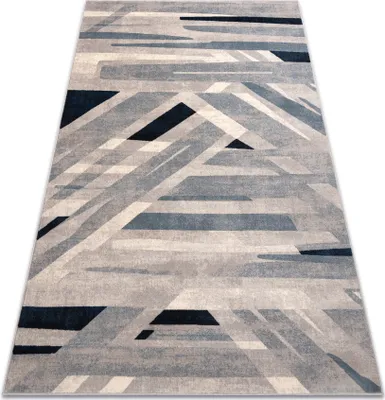 Produktbild von Teppich Wolle NAIN Geometrisch 7706/51655 beige / blau beige 200x300 cm