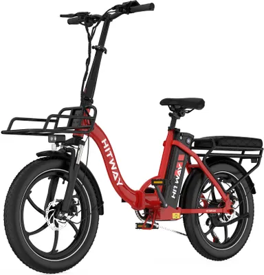 Produktbild von HITWAY E Bike BK6SL1-36V15.6Ah mit 250W Motor, Elektrofahrrad 20 Zoll, 70-150km Reichweite, 7-Gang, APP-Steuerung, faltbar, IP54 wasserdicht Pedelec