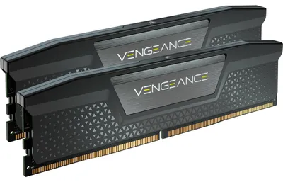 Immagine prodotto di Memorie Corsair Vengeance, XMP 3.0 Black Heatspreader, 16GB (2x8GB), DDR5, 5200MT/s, CL 40
