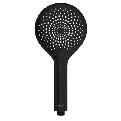 Produktbild von WENKO Duschkopf WATERSAVING Ø12cm Rund Handbrause Spa Feeling Regenstrahl Bad