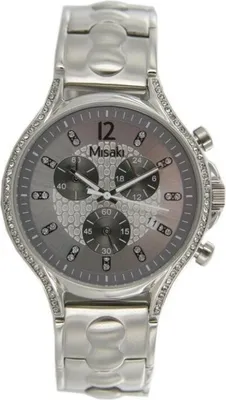 Produktbild von Misaki Damen Uhr Chrono QCRWGAMMA Edelstahl weiss Zyrkonia