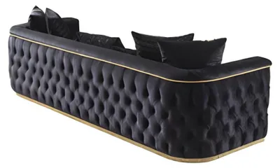 Produktbild von Dreisitzer Sofa 3 Sitzer Sofas Polster Möbel Couchen Chesterfield mit Textil