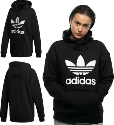 Image de Adidas Trefoil Hoodie Noir FM3307 Taille 34