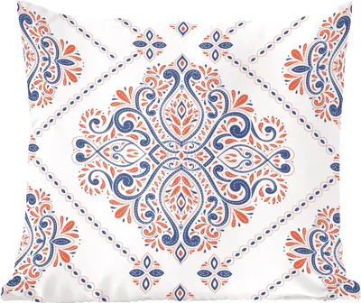 Produktbild von MuchoWow® Zierkissen Sofakissen Wohnzimmer Dekokissen 40x40 cm Muster - Blumen - Mandala - Foto Kissen - Schlafzimmer Dekoration