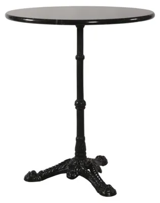 Productafbeelding van Tafel marmer zwart 60cm