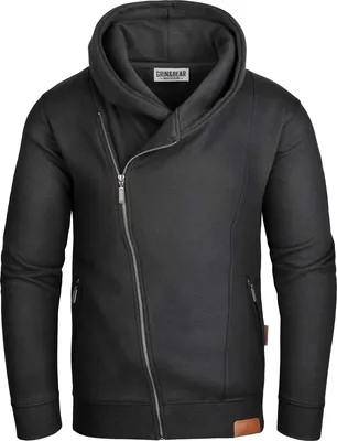 Produktbild von Omgoods – Herren Hoodie, Sweatshirt, Pullover – Schwarz mit Kapuze