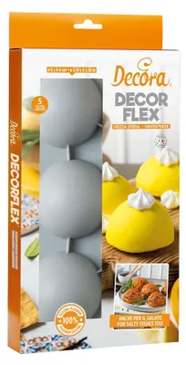 Produktbild von Silikonform für Monoporation HALBKUGELN 80mm DECORA