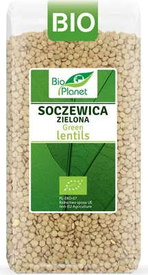 Zdjęcie produktu dla SOCZEWICA ZIELONA400 g -PLANET