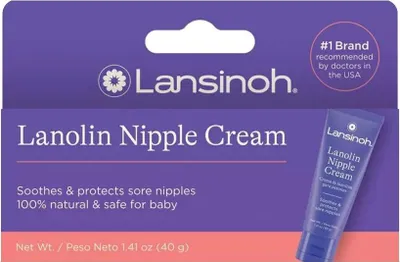 Produktbild von Lanolin Brustwarzensalbe Creme für stillende Mütter Lanolin Lansinoh 40 g
