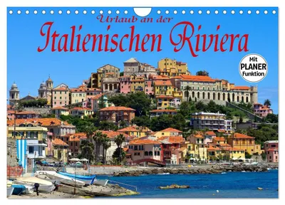 Produktbild von Urlaub an der Italienischen Riviera (Wandkalender 2027 DIN A4 quer), CALVENDO Monatskalender