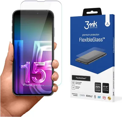 Immagine prodotto di Apple Iphone 15 - Vetro flessibile 3Mk