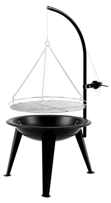 Produktbild von Schwenkgrill mit Grillrost Ø 55 cm und Feuerschale