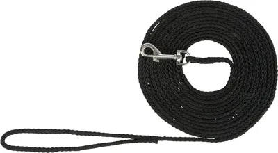 Produktbild von TRIXIE Schleppleine, rund - schwarz - 15 m/ø 5 mm