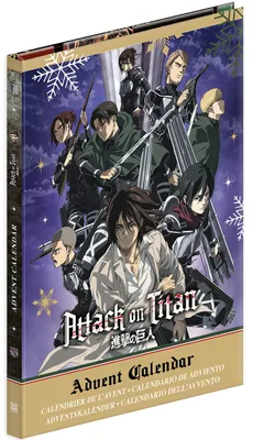 Produktbild von Attack on Titan: The Official Advent Calendar: 24 Days of Exclusive Gifts and Surprises