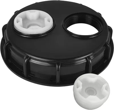 Obrázok produktu pre IBC kryt nádrže s dvojitou ventiláciou, 163 mm, pre 1000-litrové nádrže na dažďovú vodu, uzáver nádrže