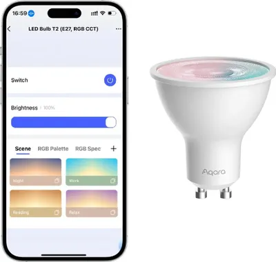 Image de Ampoule LED Aqara T2 CCT GU10