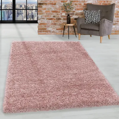 Produktbild von Homebyhome Hochflor Teppich Uni Einfarbig Modern Shaggy Teppich Wohnzimmer Flauschig Weich Preishammer, Grösse: 240x340 cm